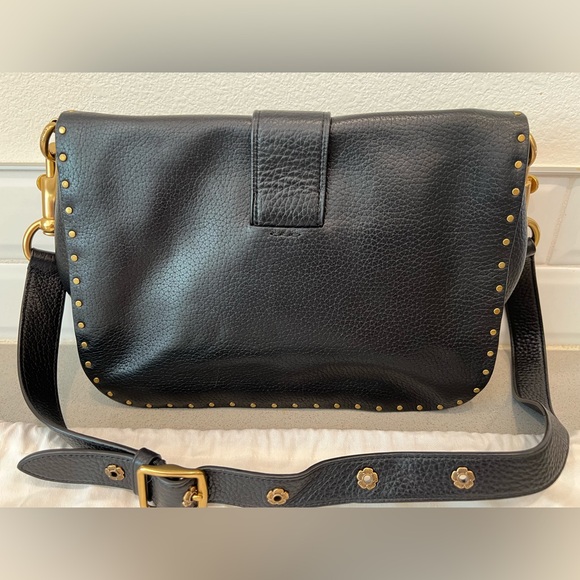 Coach 1941 Page 27 Crossbody/shoulder bag Rivets Black Leather style 31929 - Picture 2 of 10